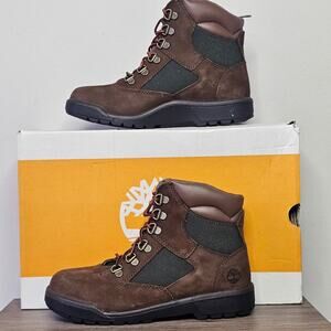 TIMBERLAND  Women's 6" Field Boots  Size 6 Brown/ Dark Olive NWT